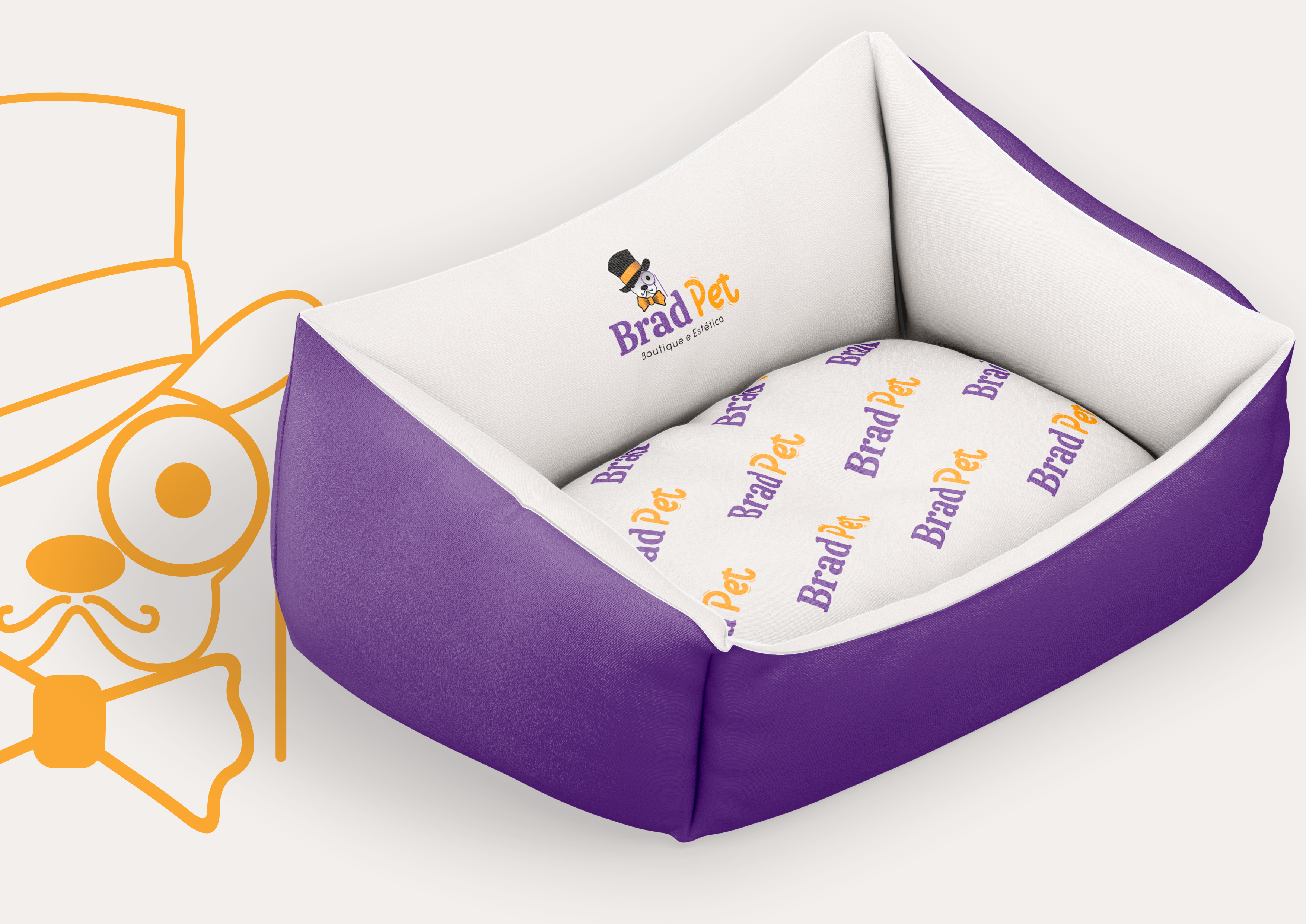 Brad Pet – equipe e cuidado